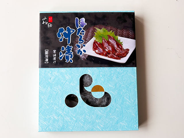 おいしさ光る!ほたるいか醤油漬け 添加物不使用だから味わえる素材本来の味!【冷凍】【送料別】